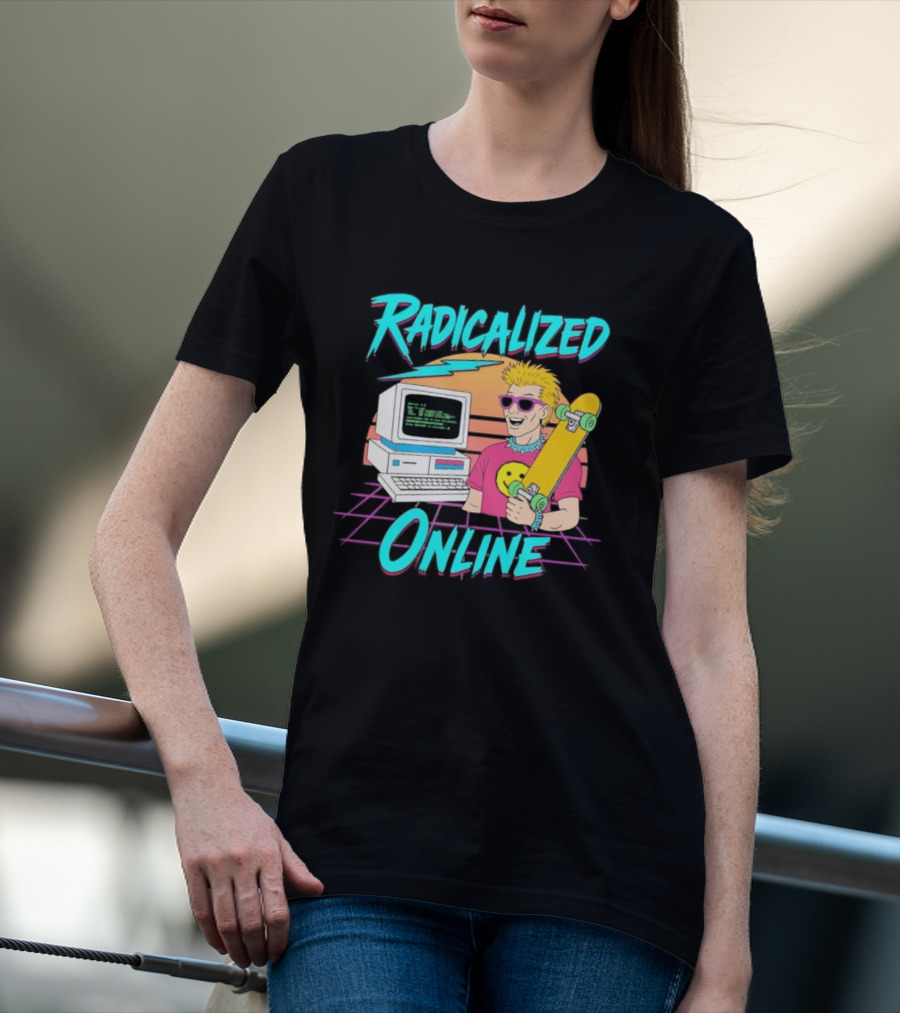Radicalized Online Skater Computer T-Shirt