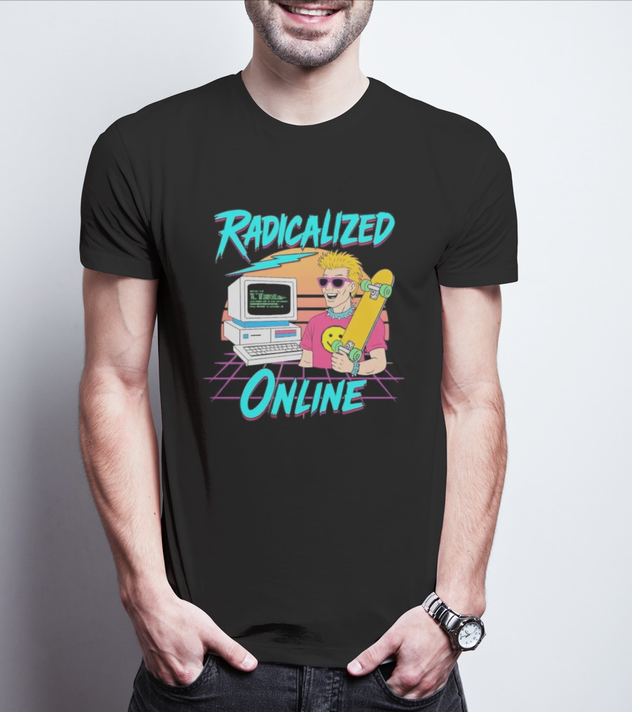 Radicalized Online Skater Computer T-Shirt