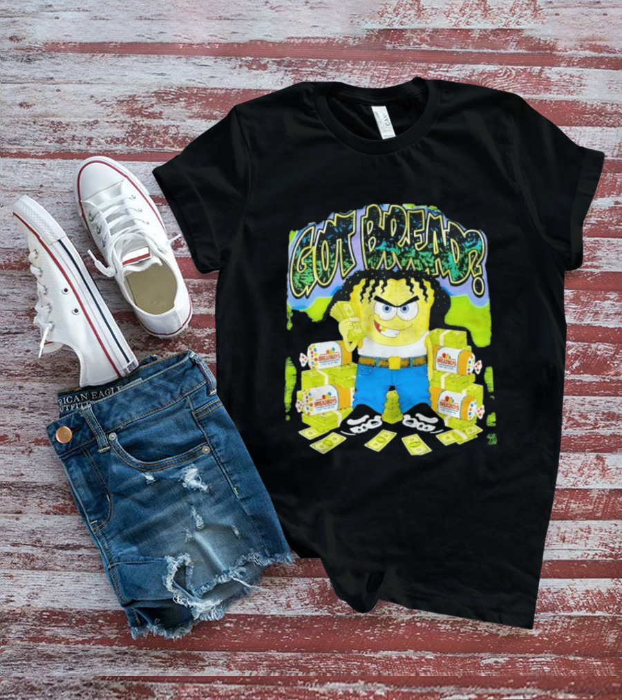 Got Bread Breadboys Cash Stacks And Cartoon Dollar Blocks T-Shirt