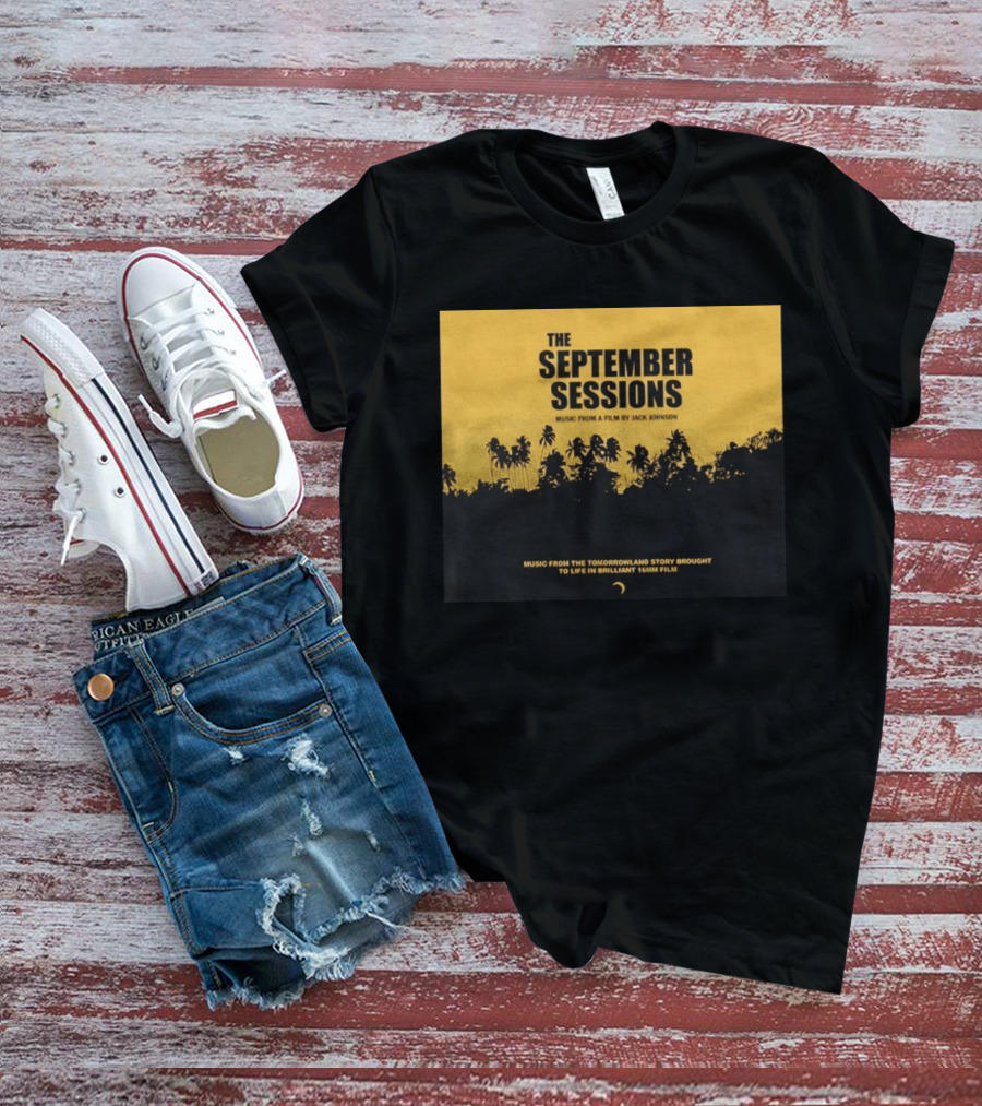 The September Sessions Music From A Film By Jack Johnson Tomorrowland Story 16mm Film T-Shirt