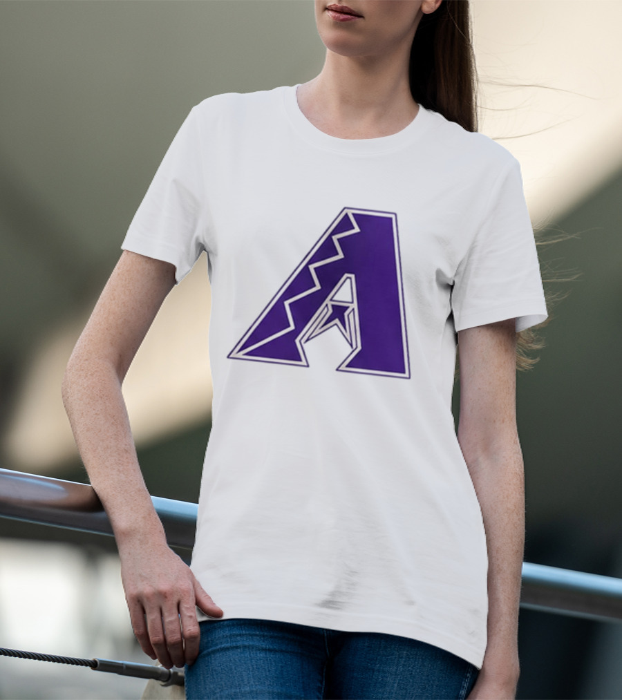 2026 Arizona Diamondbacks GCU Jersey Giveaway Purple "A" T-Shirt