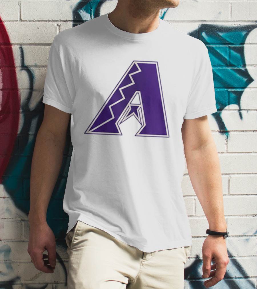 2026 Arizona Diamondbacks GCU Jersey Giveaway Purple "A" T-Shirt