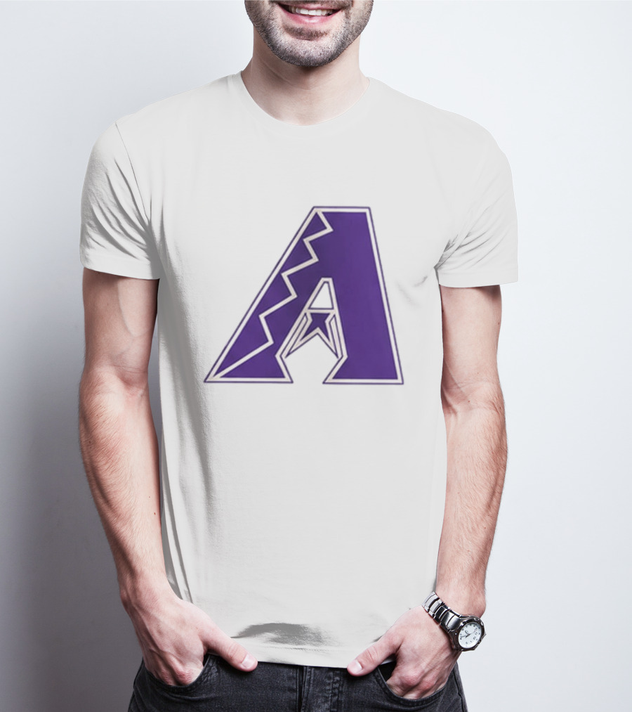 2026 Arizona Diamondbacks GCU Jersey Giveaway Purple "A" T-Shirt