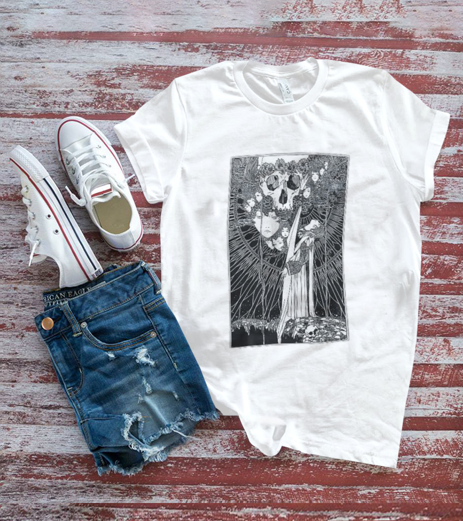 Alcest Kodama Album Art Black And White T-Shirt