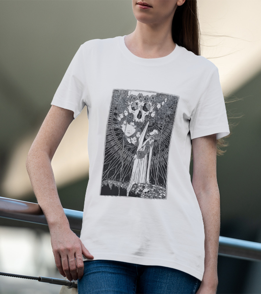 Alcest Kodama Album Art Black And White T-Shirt
