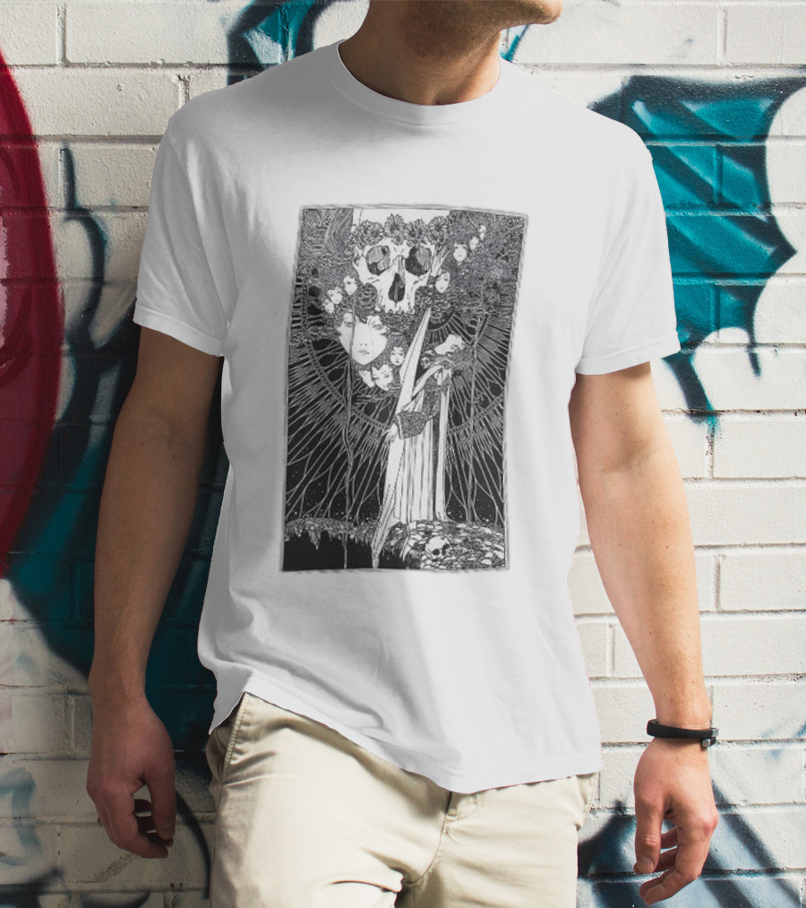Alcest Kodama Album Art Black And White T-Shirt