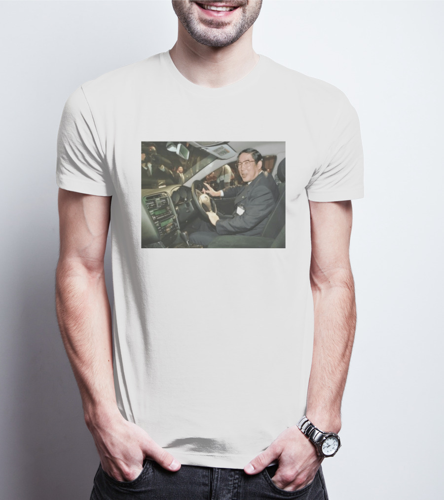 Hiroshi Okuda Driving Legacy Toyota Global Leadership Influence T-Shirt
