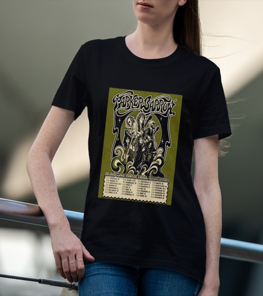 Parker Barrow Hold The Mash Fall Tour 2026 Concert Memphis Atlanta Nashville Houston T-Shirt