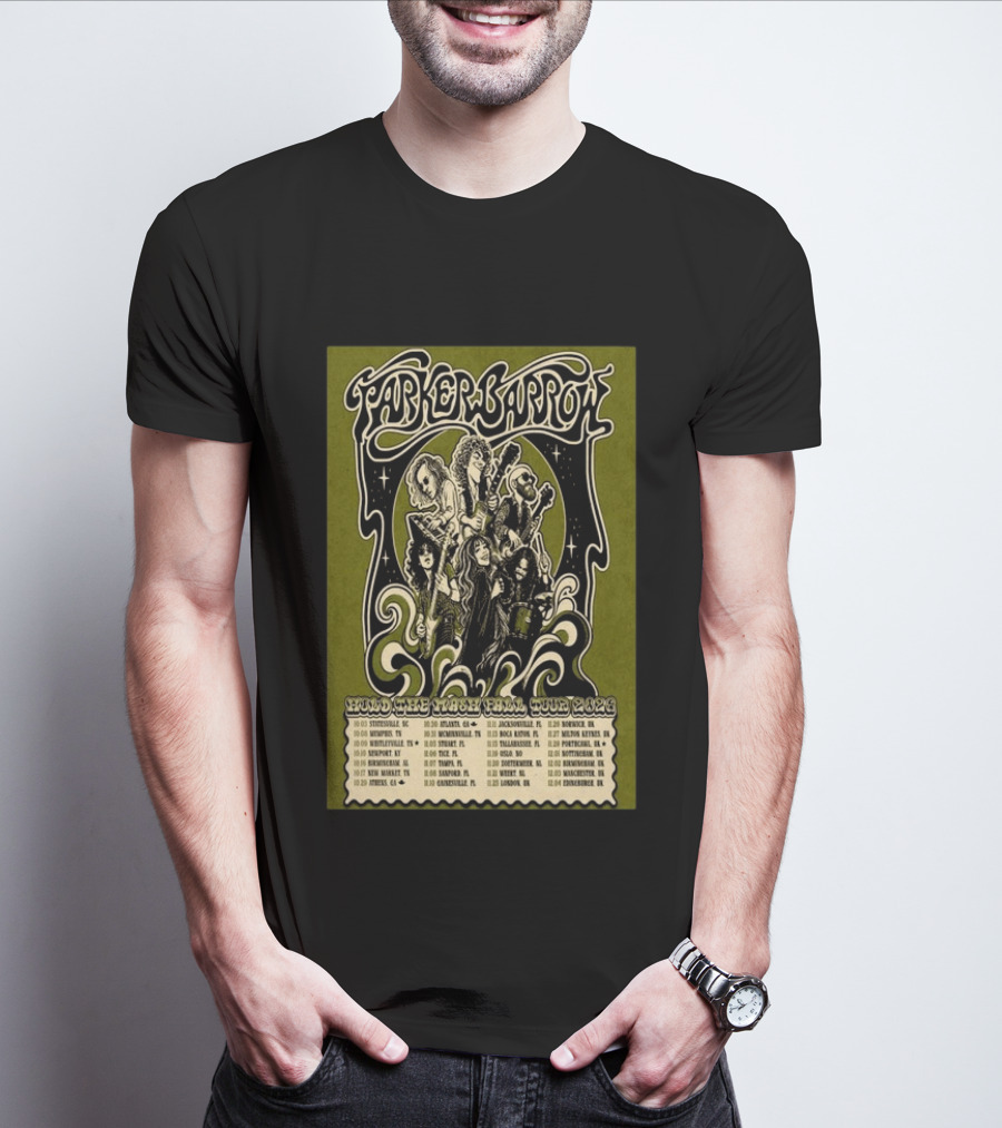 Parker Barrow Hold The Mash Fall Tour 2026 Concert Memphis Atlanta Nashville Houston T-Shirt
