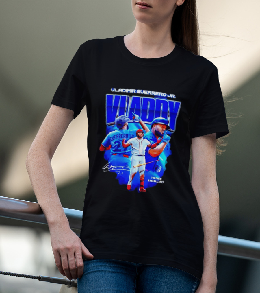 Vladimir Guerrero Jr Vladdy Toronto Blue Jays Baseball 27 T-Shirt