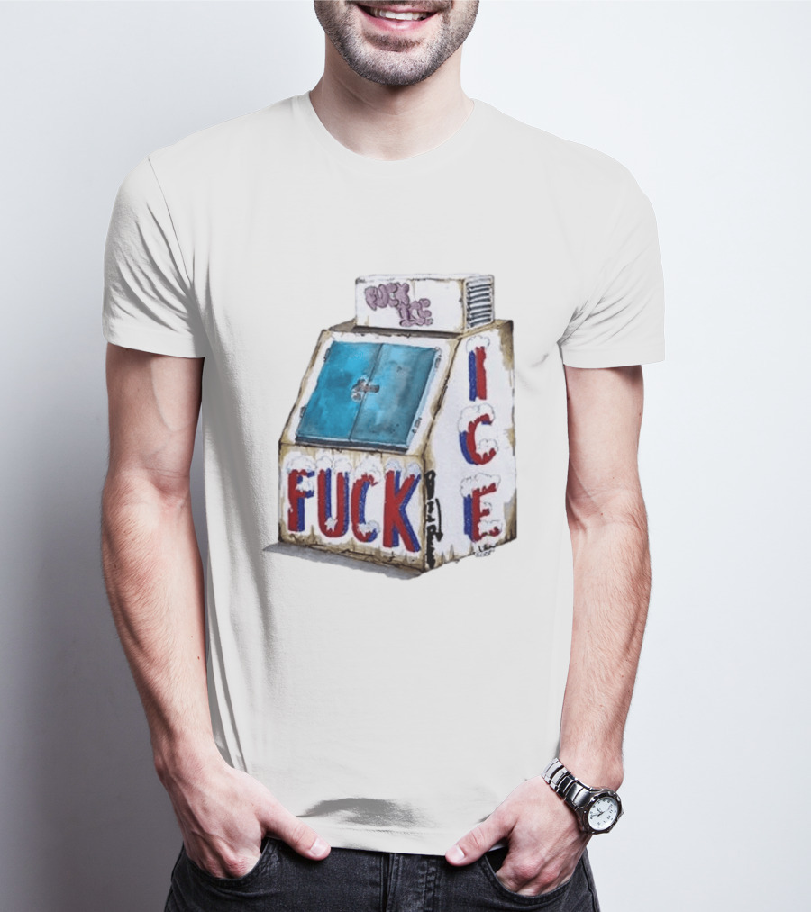 Fuck ICE No Human Is Illegal On Stolen Land T-Shirt