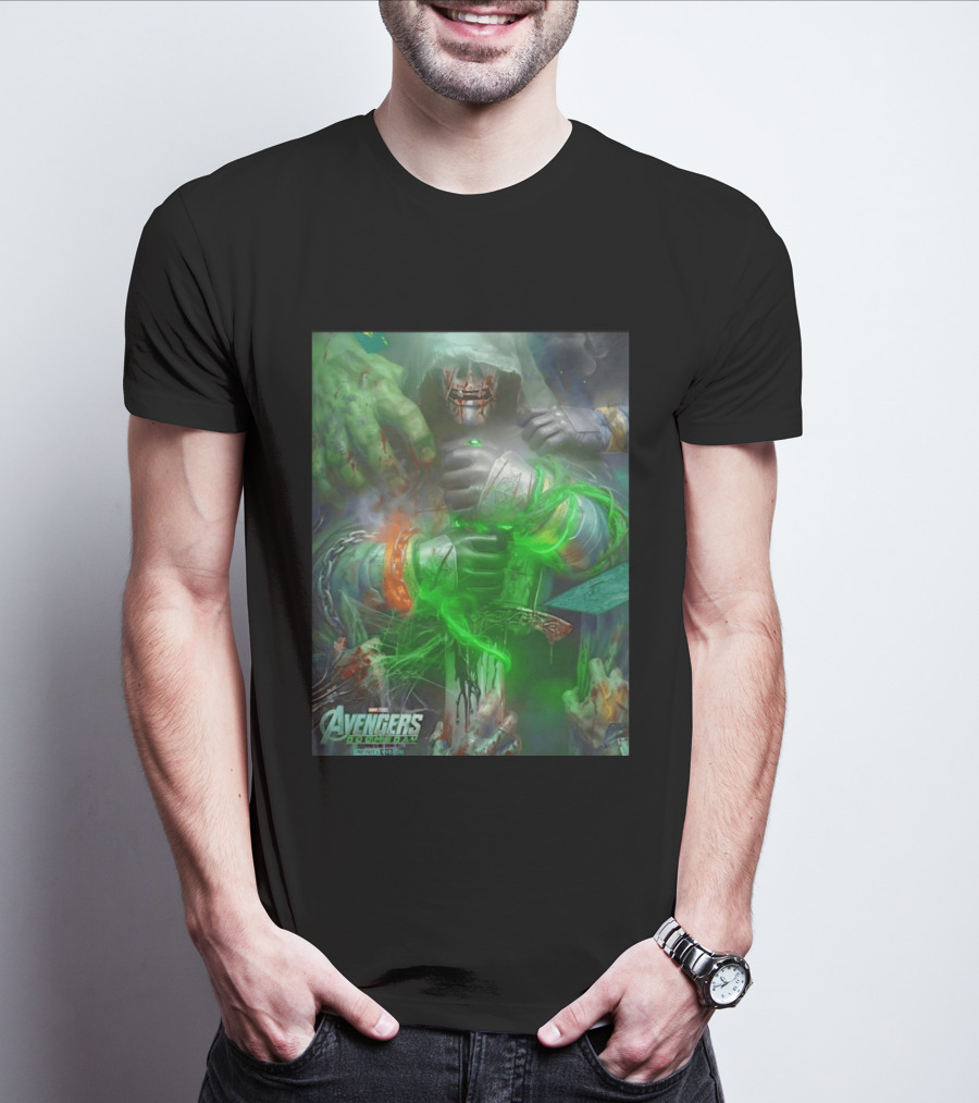 Avengers Doomsday Infinity Vision Powered Heroes Chaos T-Shirt