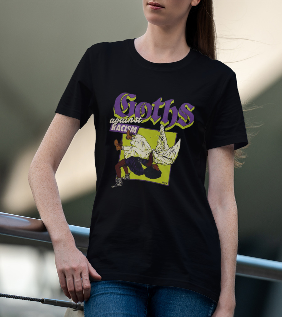 Goths Against Racism Vol 2 Dance Fight T-Shirt