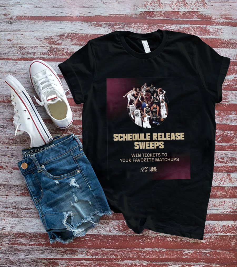 Schedule Release Sweeps Win Tickets To Your Favorite Matchups Seatgeek T-Shirt