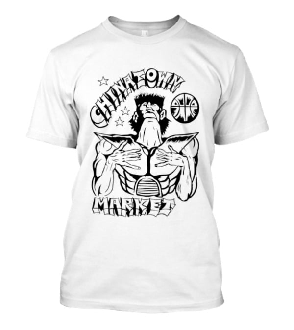 Chinatown Market Muscle Basketball Streetwear T-Shirt