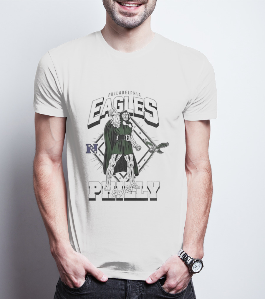 Philadelphia Eagles Doctor Doom Philly Football Fan T-Shirt