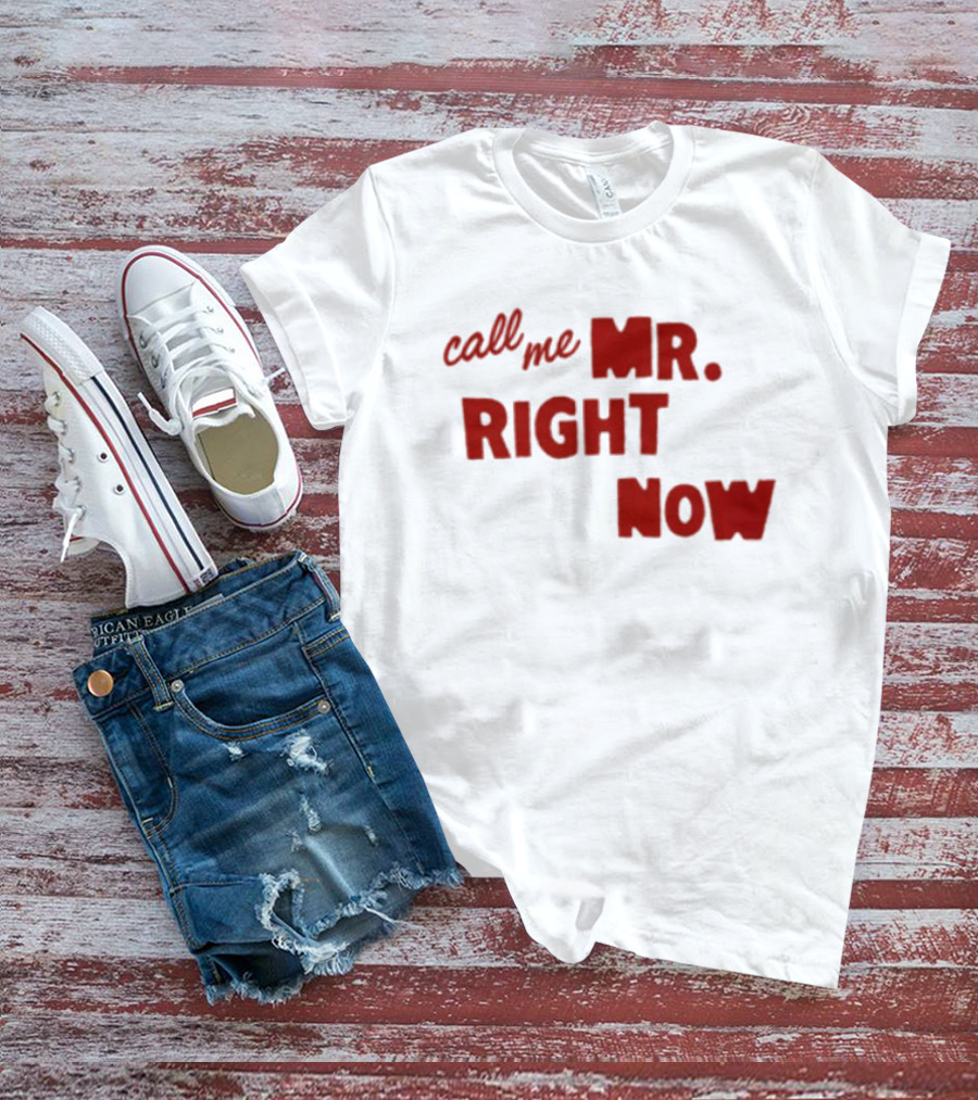 Republic Records Store Call Me Mr. Right Now T-Shirt