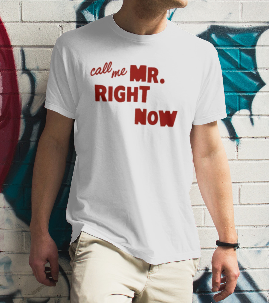Republic Records Store Call Me Mr. Right Now T-Shirt