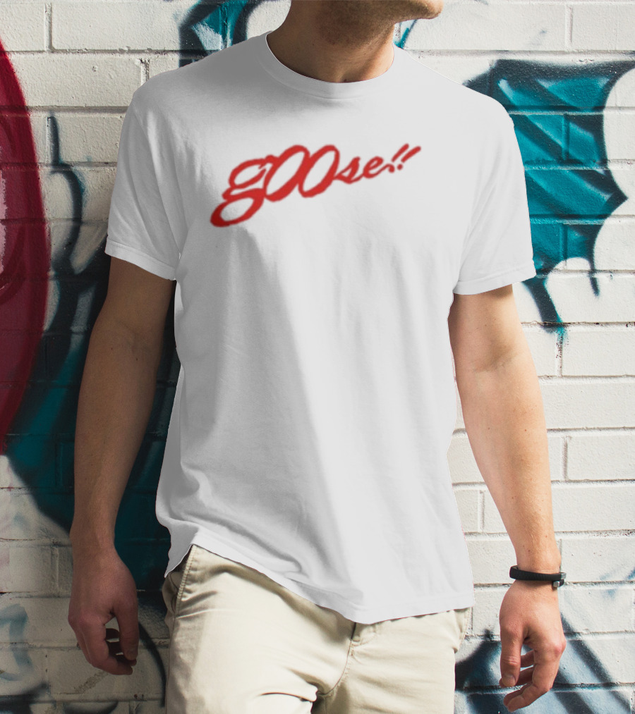 Grent Perez G00se Baseball Red Script T-Shirt