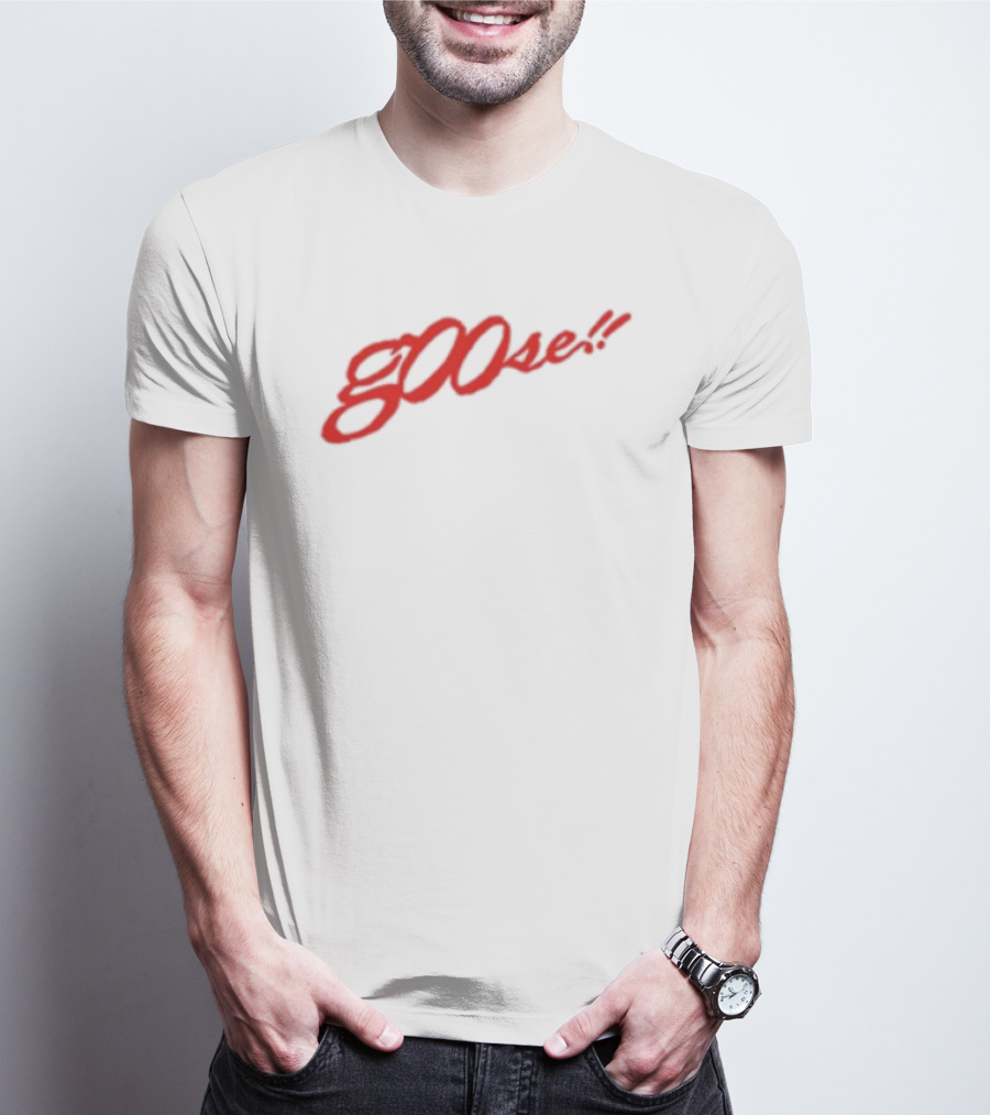 Grent Perez G00se Baseball Red Script T-Shirt