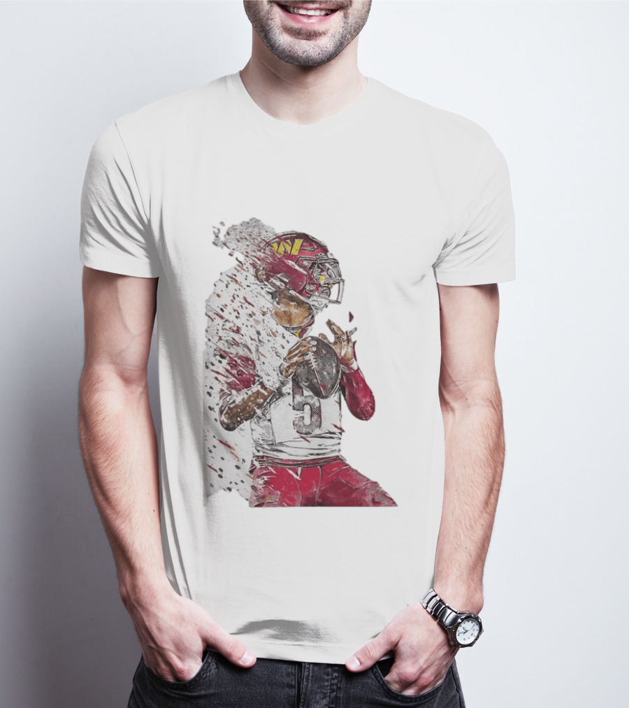 Jayden Daniels Washington Commanders Quarterback Football T-Shirt