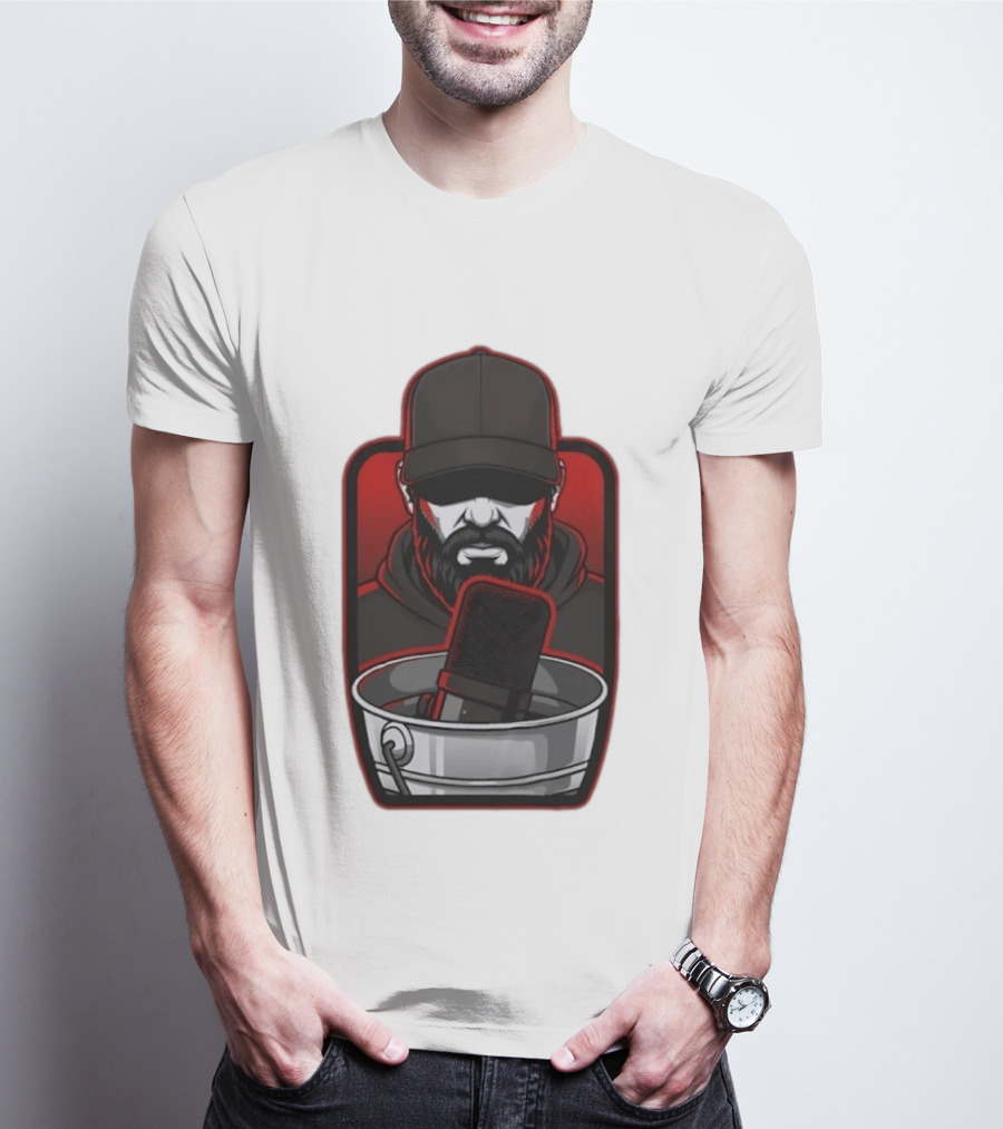 Pat McAfee Show Podcast Host Sports Enthusiast Iconic Microphone T-Shirt