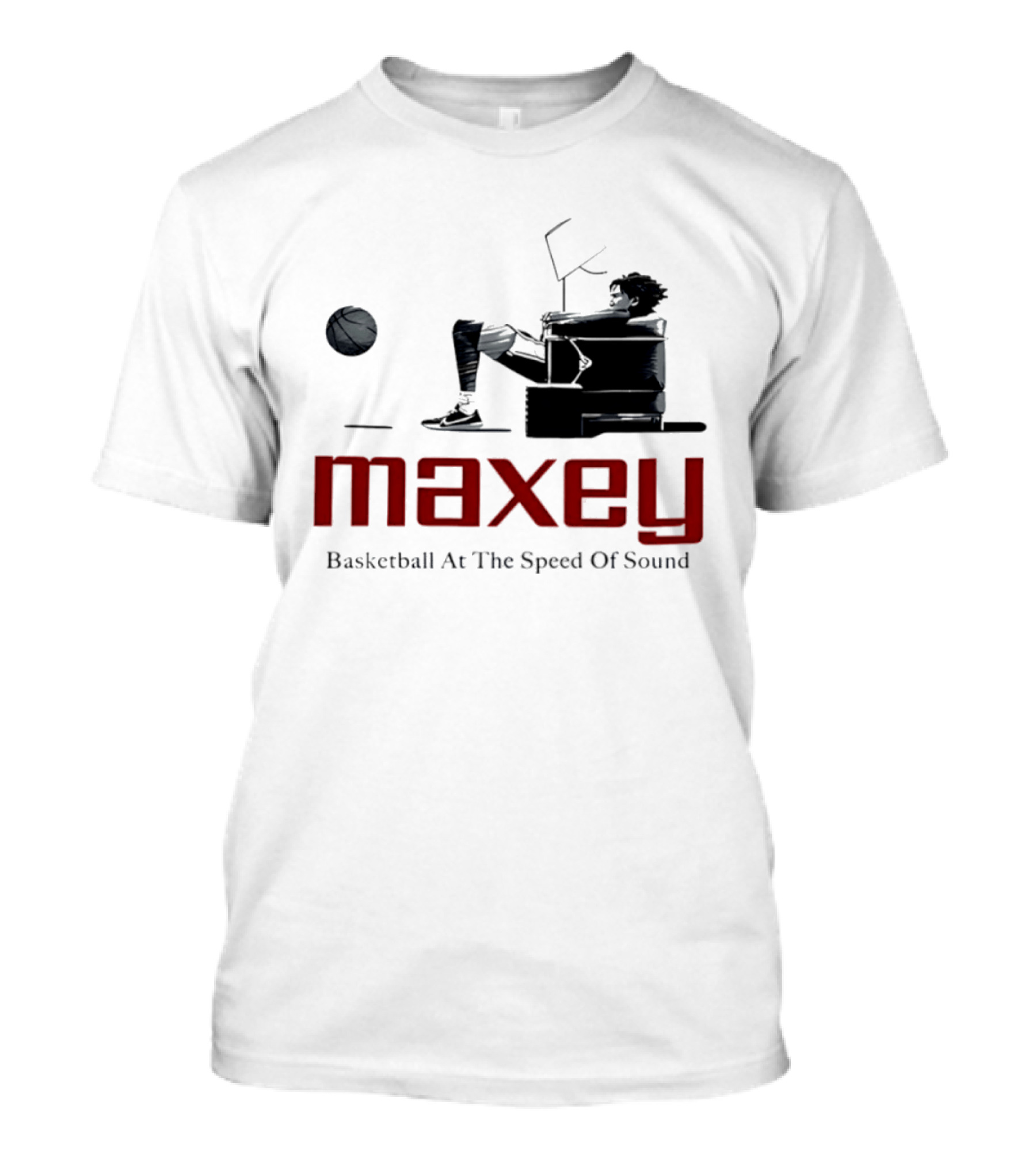Maxey Basketball At The Speed Of Sound T-Shirt