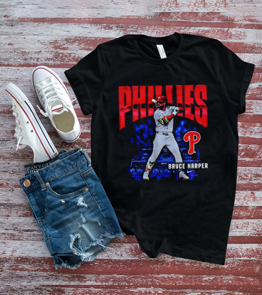 Bryce Harper Phillies Baseball Philadelphia Star T-Shirt