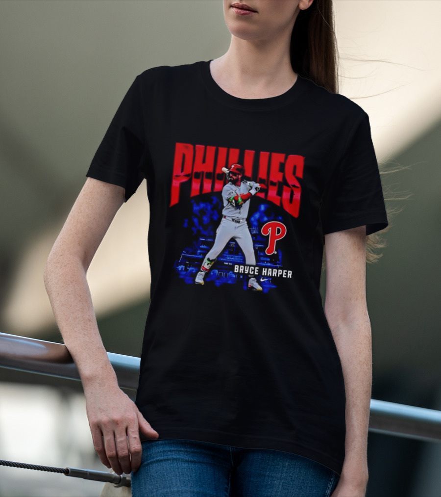 Bryce Harper Phillies Baseball Philadelphia Star T-Shirt