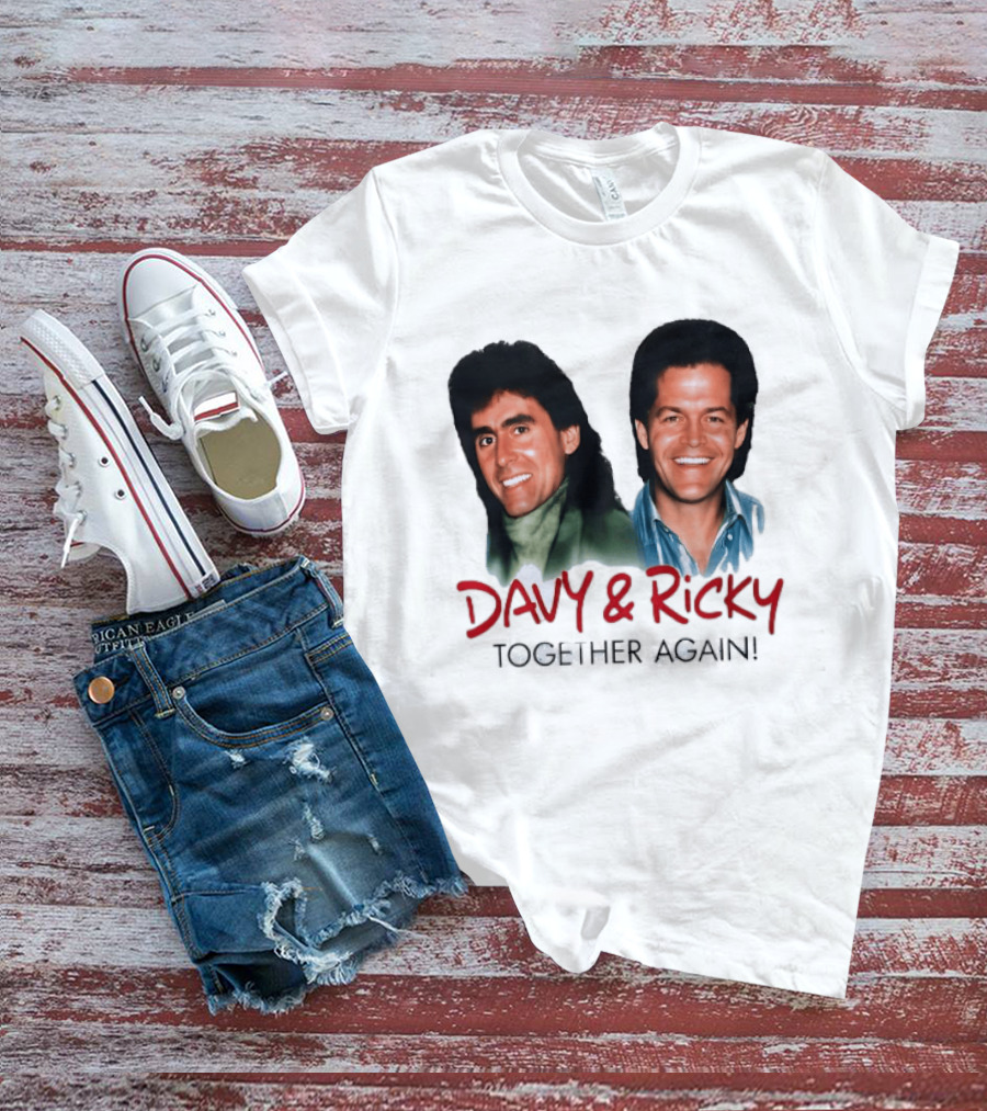 Davy & Ricky Together Again Music Legends T-Shirt