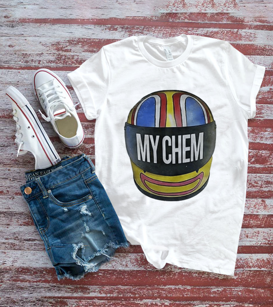 My Chemical Romance Kobra Kid Helmet My Chem T-Shirt