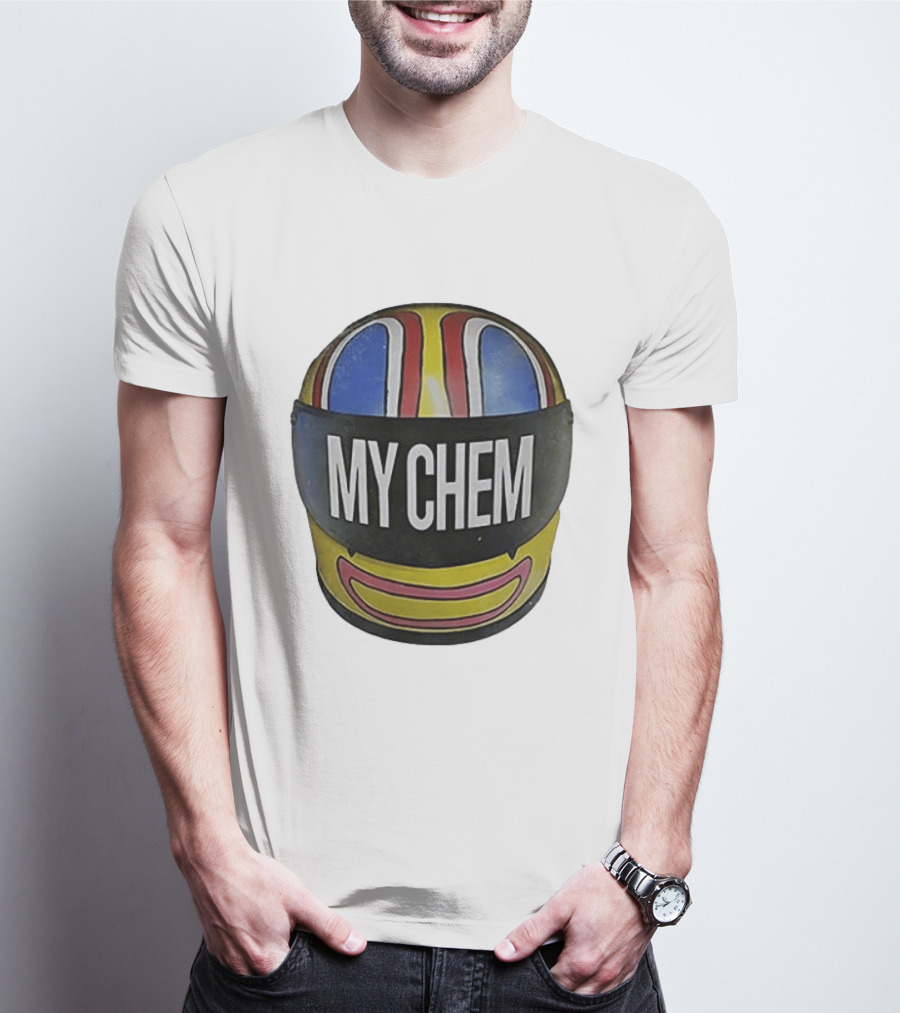 My Chemical Romance Kobra Kid Helmet My Chem T-Shirt