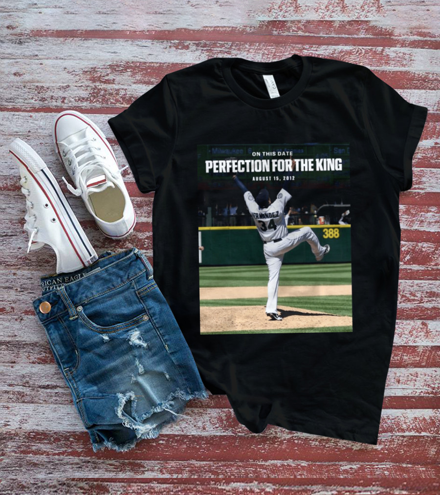 On This Date Perfection For The King Hernandez 34 August 15 2012 T-Shirt