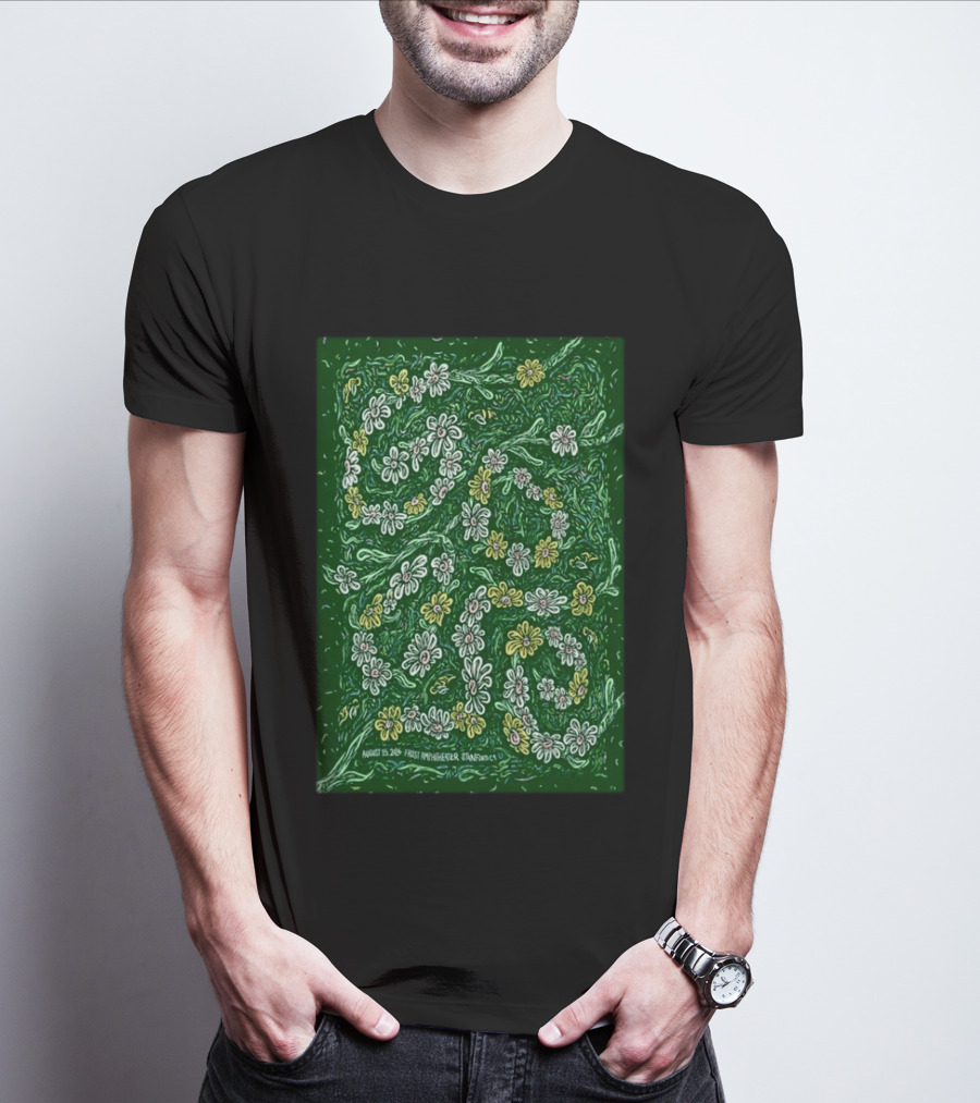 Goose 2026 Frost Amphitheater Stanford CA August 15 Floral T-Shirt