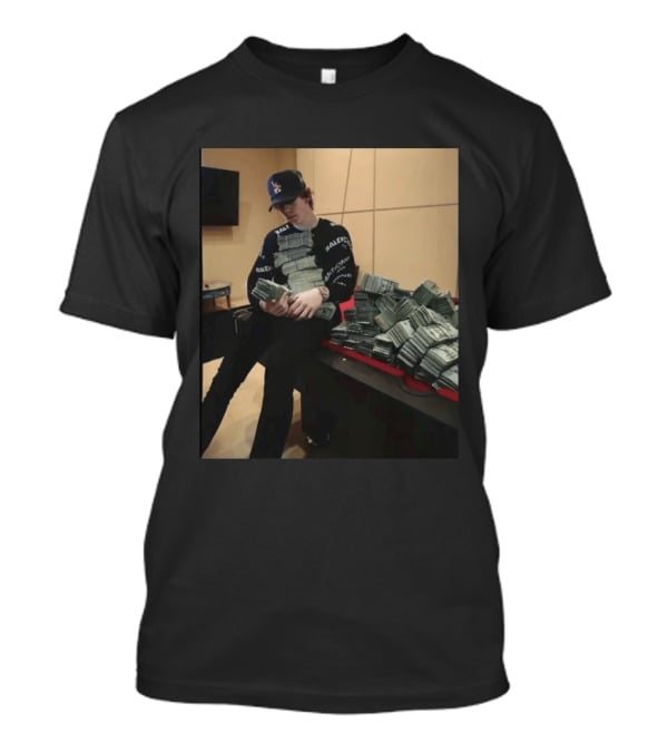 Balenciaga Black Stacks Of Cash T-Shirt