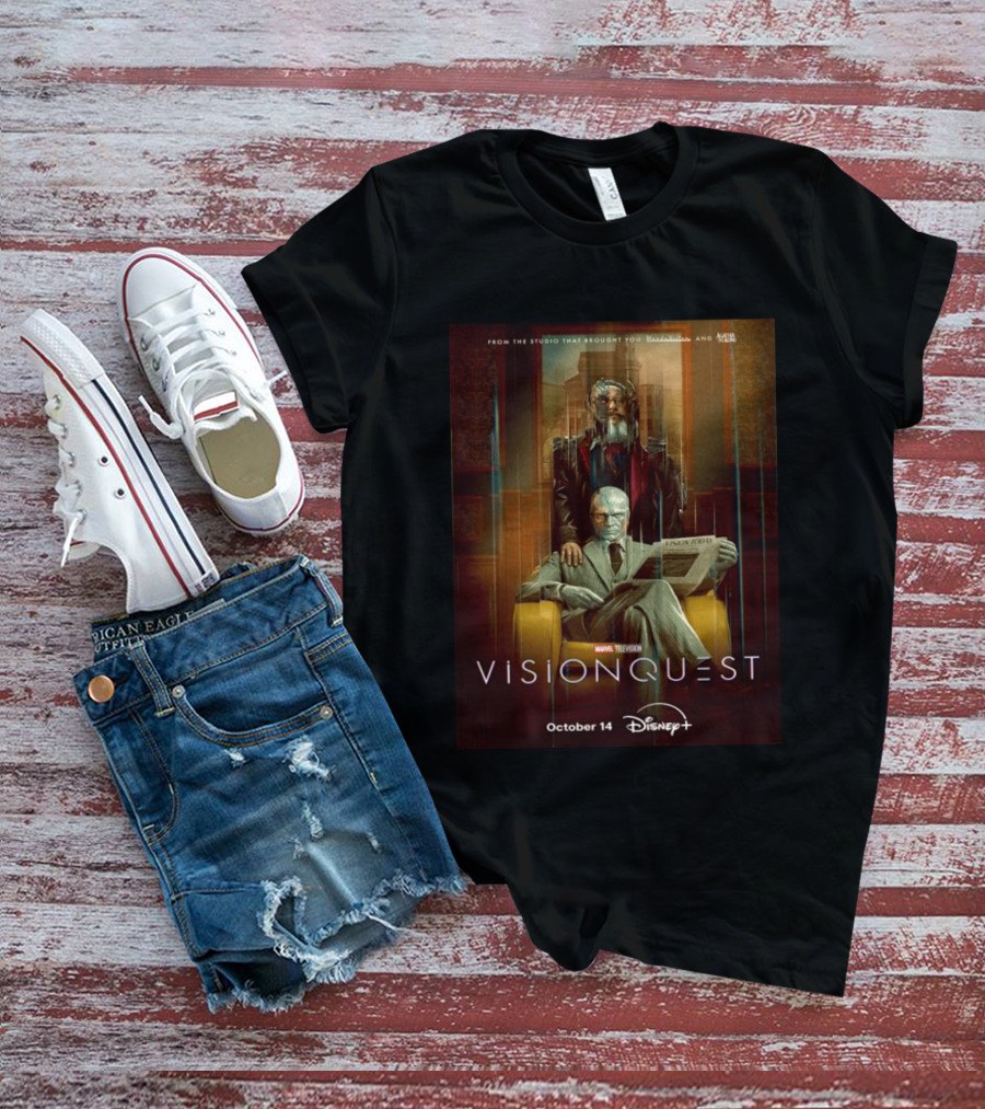 VisionQuest Marvel Television Disney Plus October 14 T-Shirt