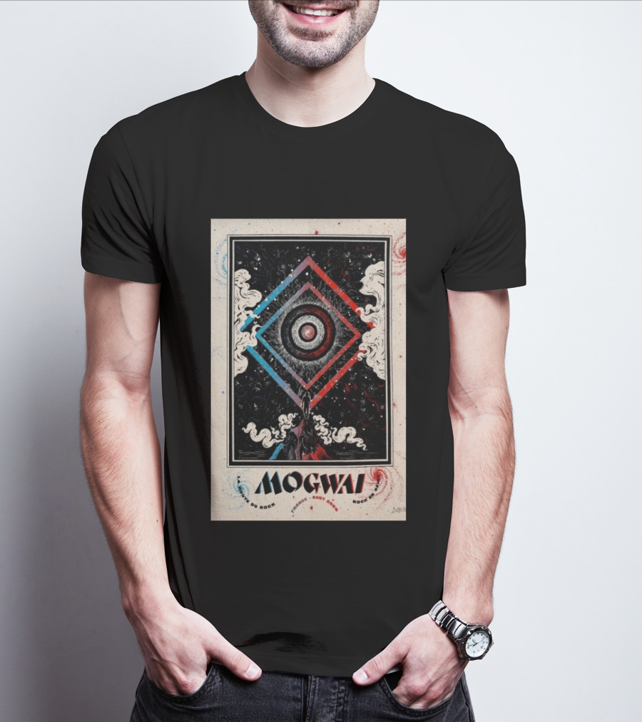 Mogwai 2026 France Rock Festival Exclusive Voyage Du Rock T-Shirt