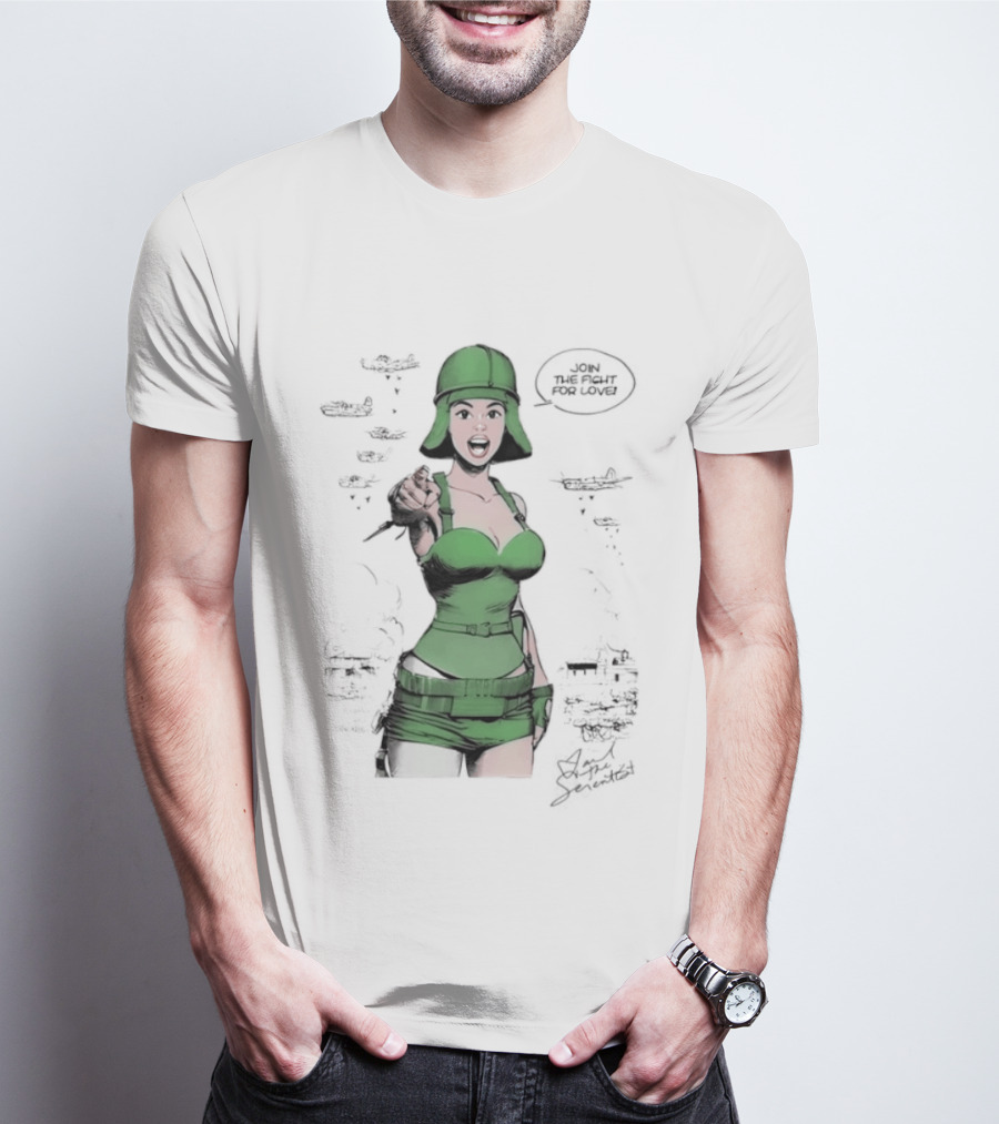 Alicia Keys Join The Fight For Love By Ian The Scientist T-Shirt