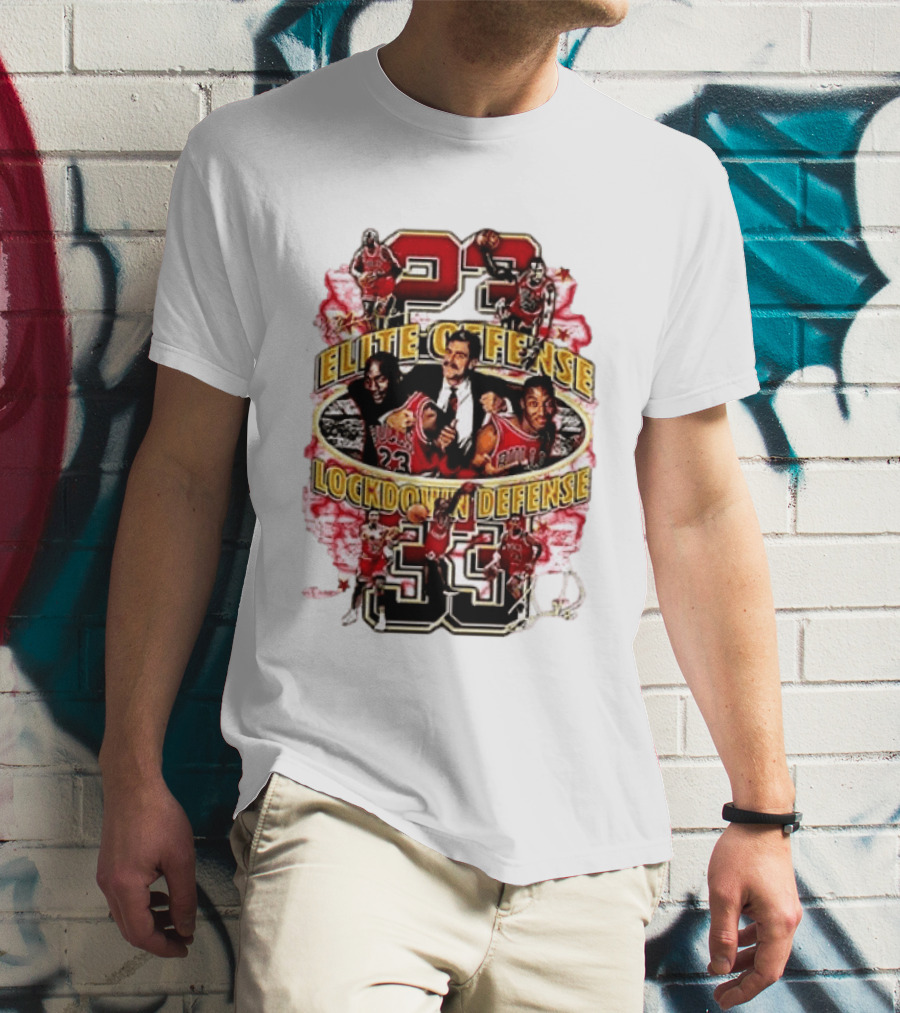 Chicago Bull Machael Jordan X Scotie Pippen Build For Greatness T-Shirt