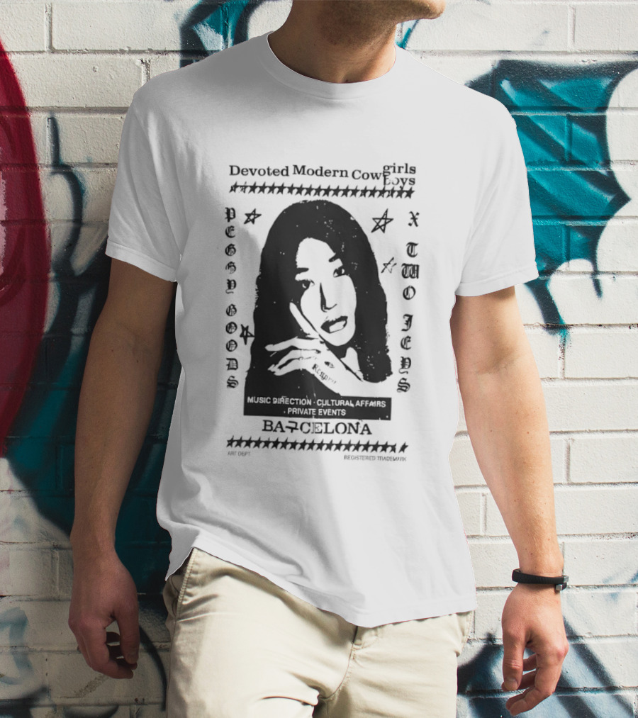 Devoted Modern Cowboys Two Jebs Peggy Goods Music Direction Barcelona T-Shirt