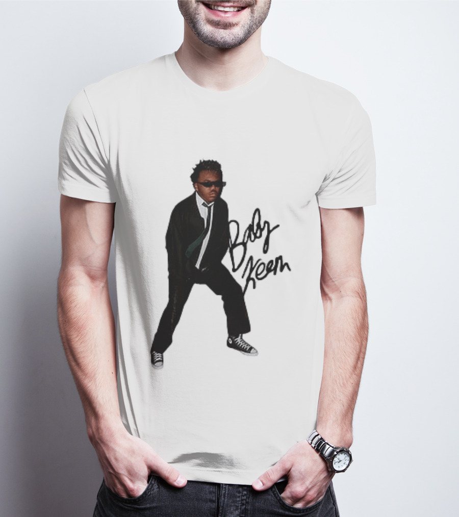 PgLang Baby Keem Cool Pose Sunglasses Suit Sneakers T-Shirt