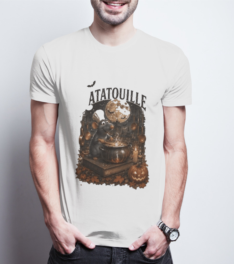 Ratatouille Halloween Cooking Adventure With Pumpkin And Chef Mouse T-Shirt