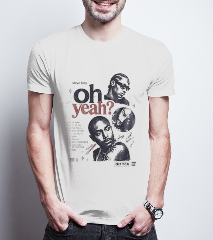 Steve Lacy Oh Yeah Tour 2022 Skeletons Tracklist 90879 T-Shirt