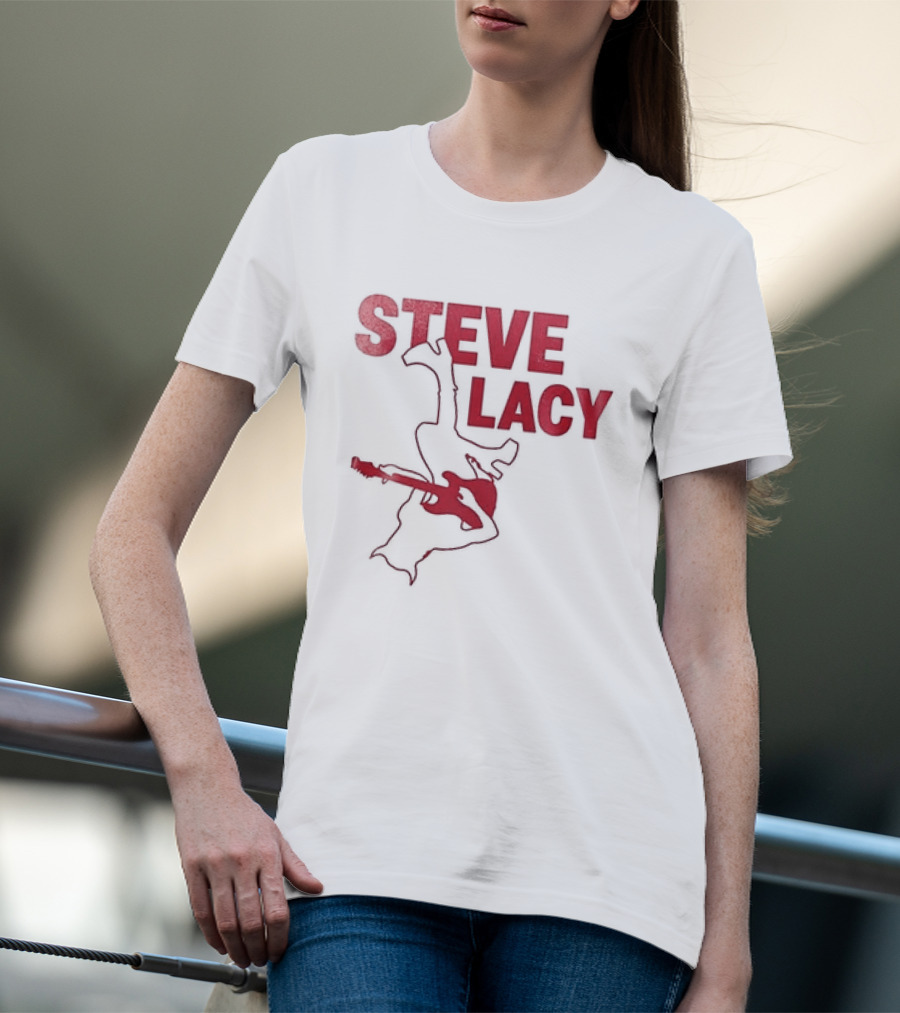 Steve Lacy Oh Yeah Tour Tracklist Guitar T-Shirt