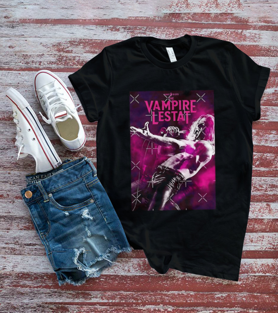 Anne Rice's The Vampire Lestat Gothic Horror Rock Star Aesthetic T-Shirt