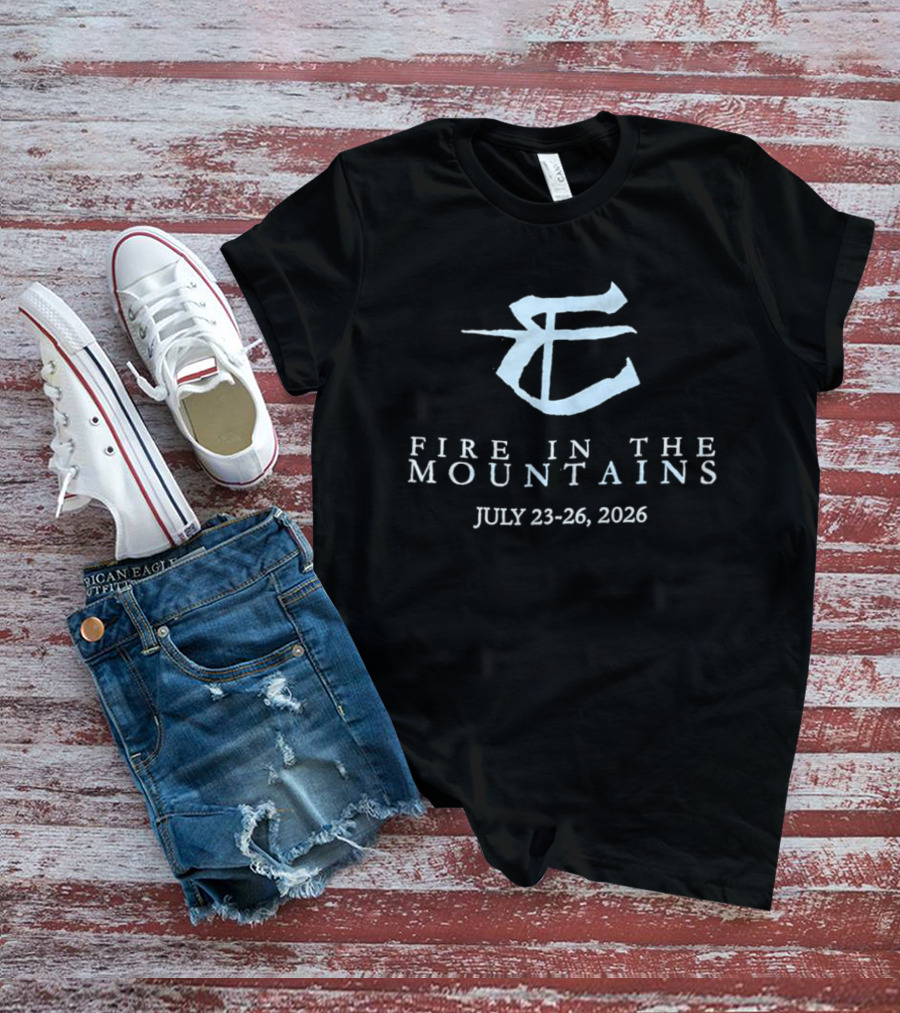 Fire In The Mountains July 23 26 2026 Festival Symbolic T-Shirt