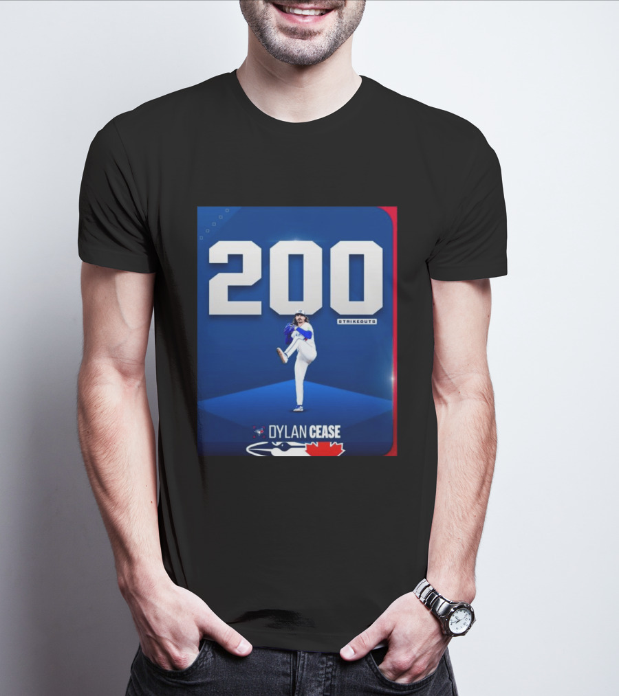 Dylan Cease 200 Strikeouts Baseball Pitcher T-Shirt