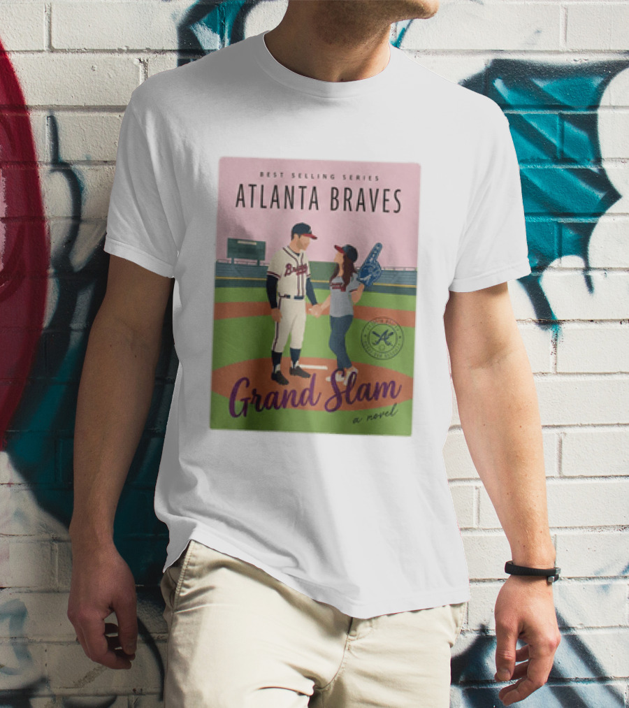 Atlanta Braves Best Selling Series Grand Slam Novel 2026 Giveaway T-Shirt