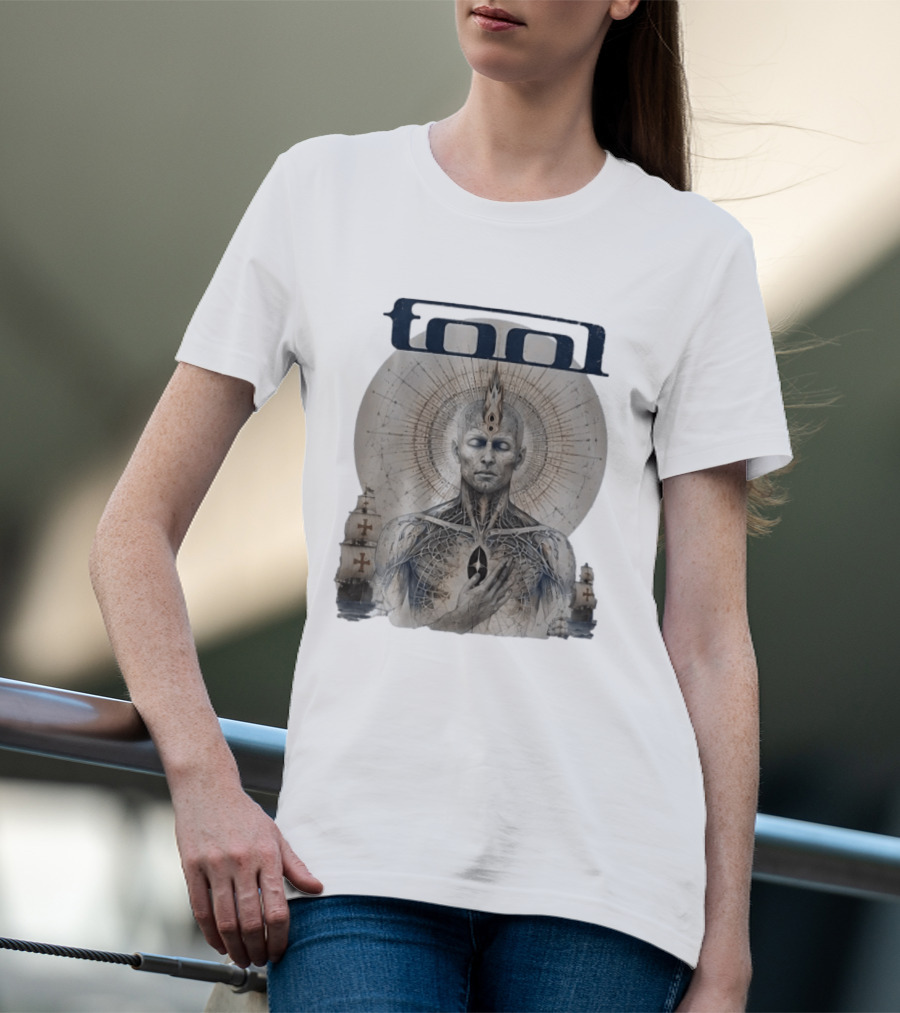 Tool Columbus Day America Discovered 1492 Visionary Artistry T-Shirt