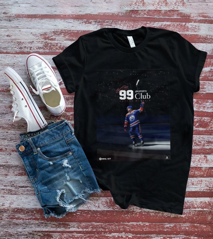 Connor McDavid 99 Club EA SPORTS NHL 27 T-Shirt